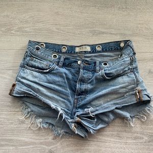 Free people shorts size 27
